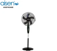 Aisen Stand Fan Premium 100W Glossy Black 16" (ANSF40A1608)